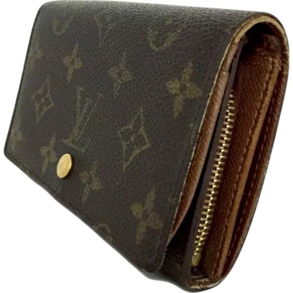 209155BU (L1) Louis Vuitton Wallet Brown Monogram - Picture 3 of 10